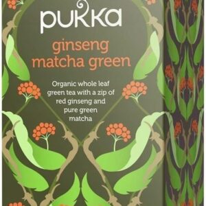 Pukka Herbata Ginseng Matcha Green 20 Saszetek