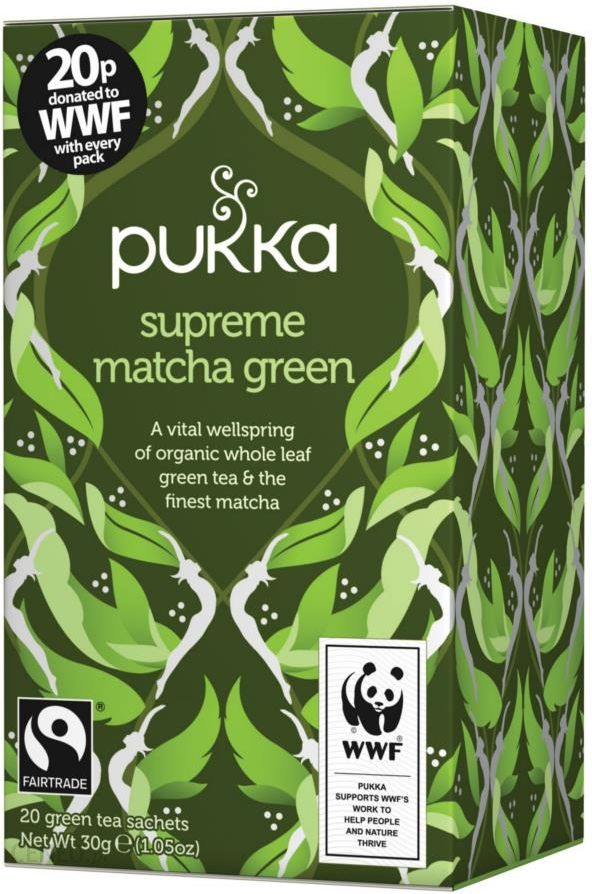 Pukka Herbata Supreme Matcha Green 30g 20tarebek