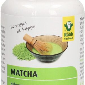 Raab Vitalfood Zielona Herbata Organiczna Matcha Kaps