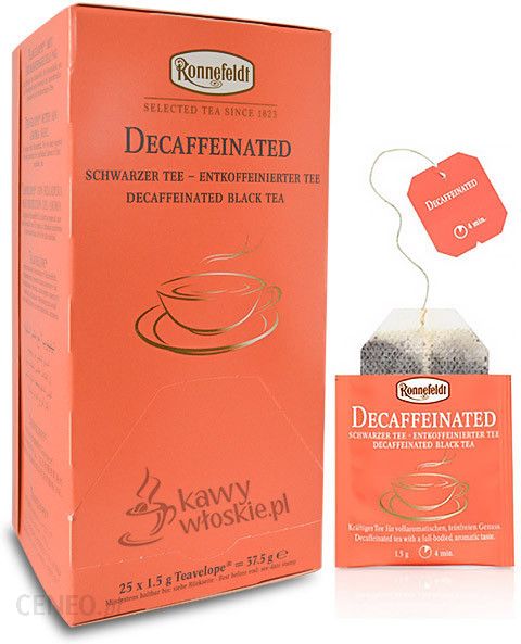 Ronnefeldt Czarna herbata TeavElope Decaffeinated 25x1