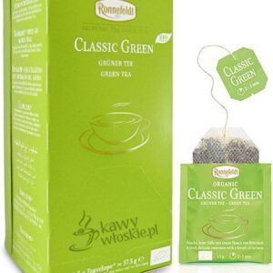Ronnefeldt ZiElona herbata TeavElope Classic Green BIO 25x1