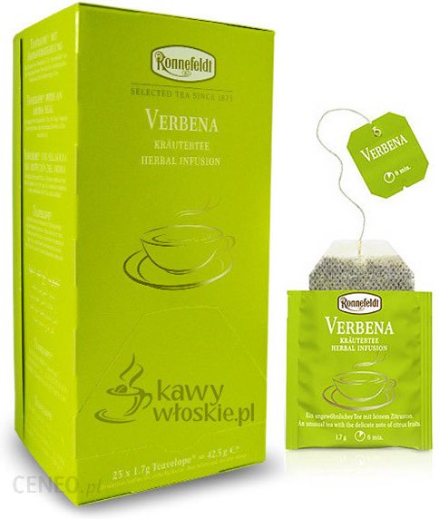 Ronnefeldt Ziołowa herbata TeavElope Verbena 25x1