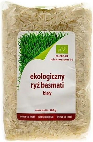 Ryż Basmati Biały 500 G Ekologiko