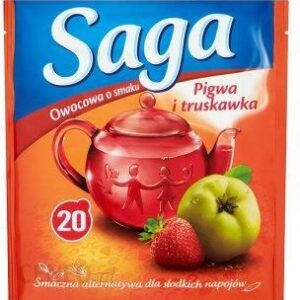 Saga Herbatka Owocowa O Smaku Pigwa I Truskawka 34G 20 Torebek