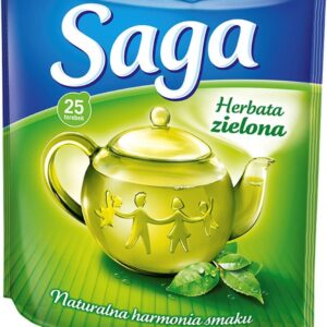 Saga zielona herbata 25x1