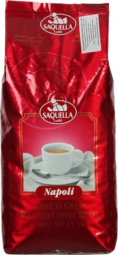 SAQUELLA Espresso Napoli Bar Kawa ziarnista 1kg
