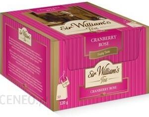 Sir Williams Tea Cranberry Rose Herbata 50 saszetek