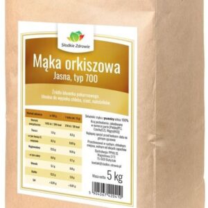 Słodkie Zdrowie Mąka Orkiszowa Typ 700 5kg