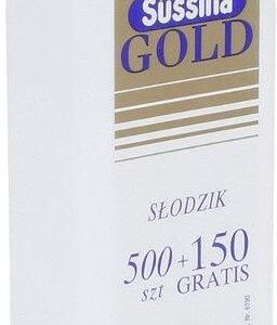 Sussina Gold Słodzik z dozownikiem 500 szt + 150