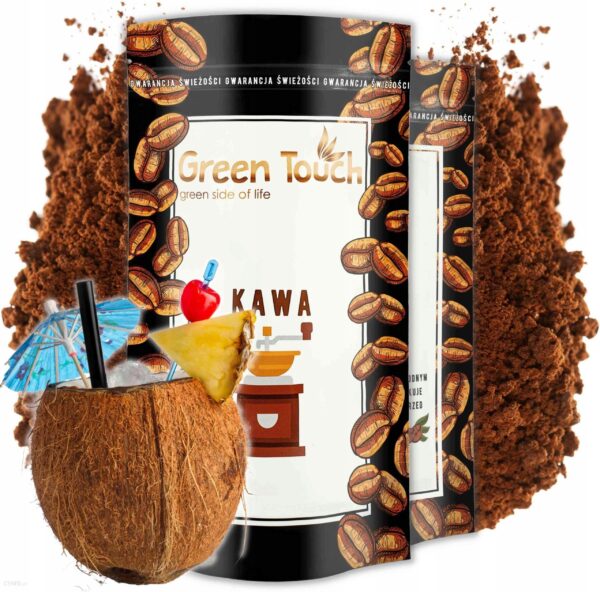 Świeżo Mielona Kawa Smakowa Malibu Kokos 100g