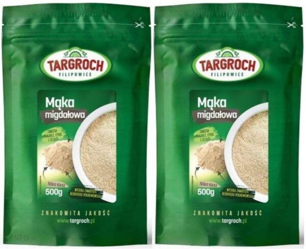 TarGrochFil Mąka Migdałowa 500g Targroch Zestaw 2 x 500g