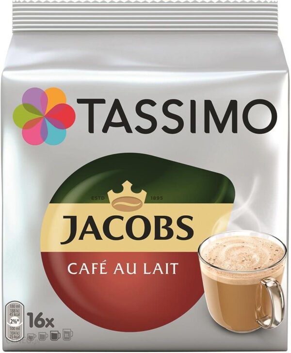 Tassimo Jacobs Cafe au lait 16 kapsułek