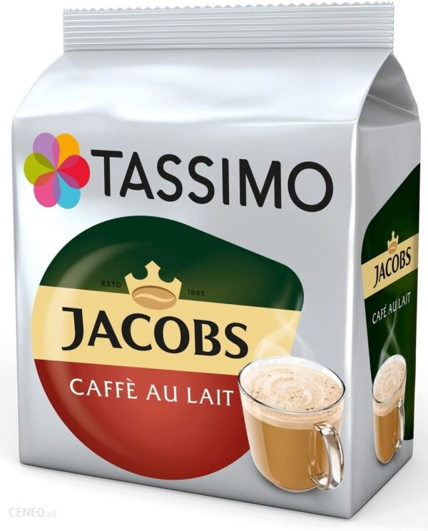 Tassimo Jacobs Cafe Au Lait + Kapsuły Oreo 332G