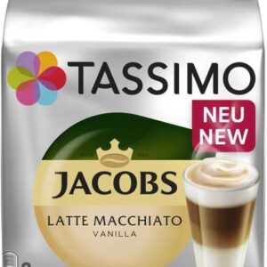 Tassimo Jacobs Krönung Latte Macchiato Vanilla 8 + 8kaps.