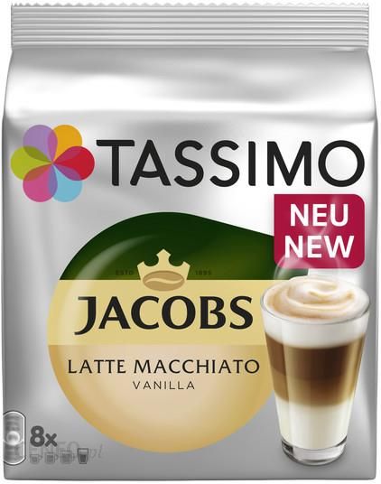 Tassimo Jacobs Krönung Latte Macchiato Vanilla 8 + 8kaps.