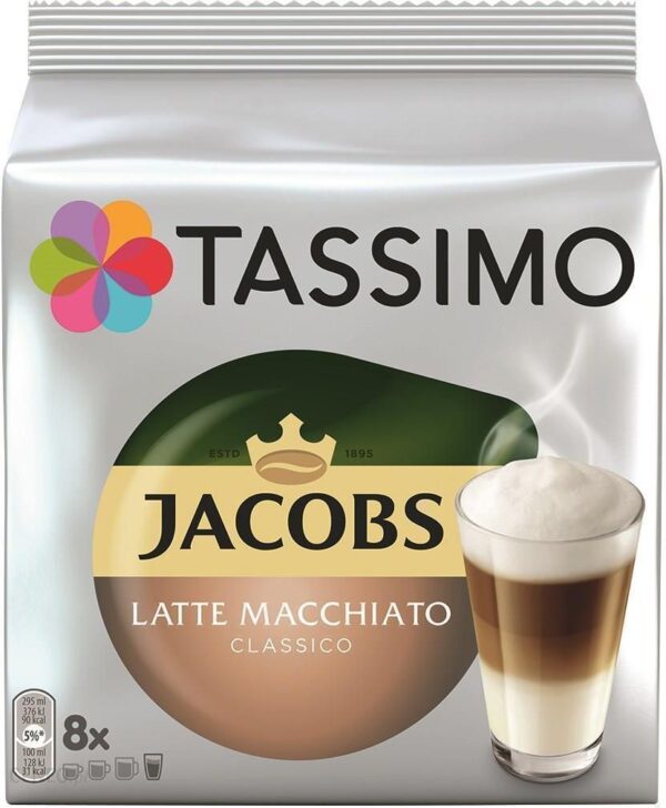 Tassimo Jacobs Latte Macchiato Classico 8 kapsułek