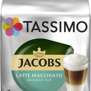 Tassimo Jacobs Latte Macchiato Less Sweet 236g 8 Kapsułek