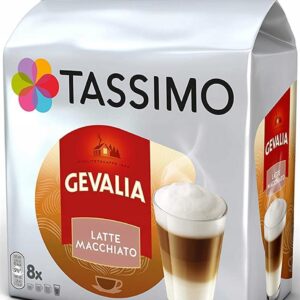 Tassimo Kawa Gevalia Latte Macchiato 8 + 8kaps.