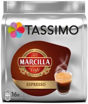 Tassimo Kawa Marcilla Espresso 16 Kapsułek Z Kawą