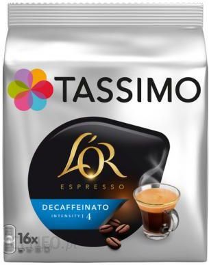 Tassimo L'Or Espresso Bezkofeinowe 16 Kapsułek Z Kawą