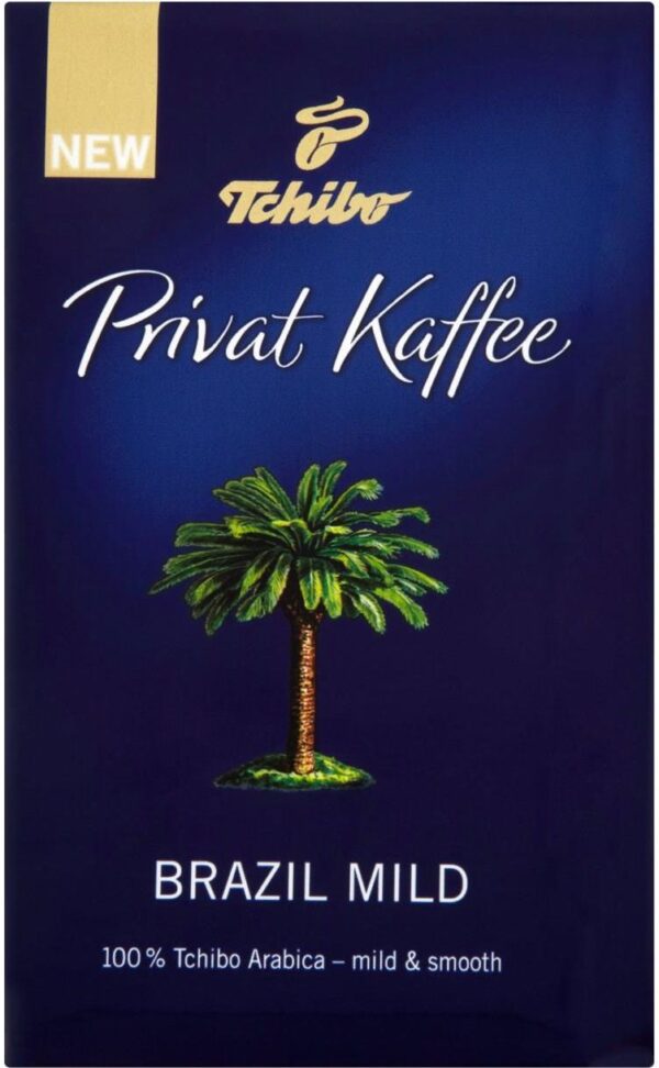 TCHIBO Privat Kaffe BrazII Mild Kawa palona mielona 250G