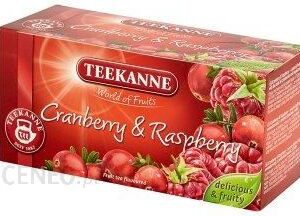 Teekanne Cranberry & Raspberry Mieszanka Herbatek Owocowych 45 G (20 Torebek)