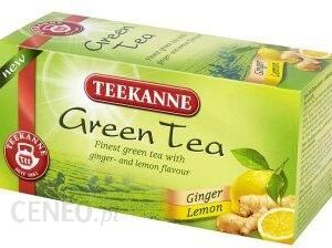 Teekanne Green Tea Ginger Lemon Herbata zielona 35 g (20 torebek)