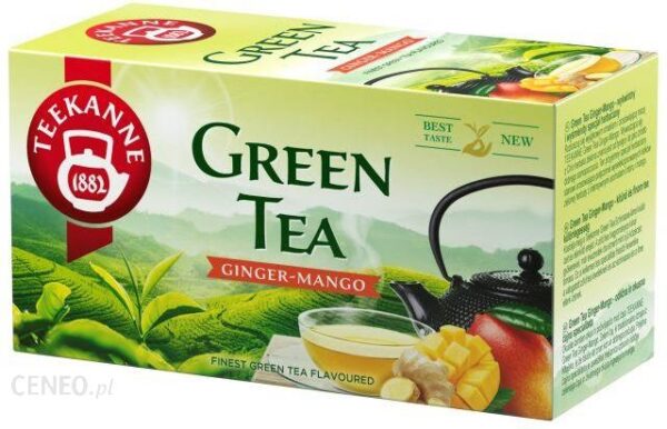 Teekanne Herbata Zielona Imbir I Mango 20X1.75G