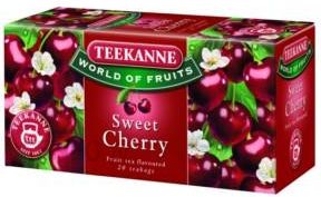 Teekanne World Of Fruits Sweet Cherry Mieszanka Herbatek Owocowych 50G 20 Torebek