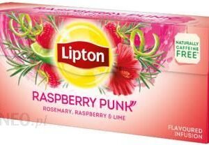 Unilever Lipton Raspberry Punk Herbata Owocowa Ekspresowa 20X1