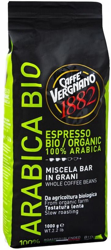 Vergnano Espresso 100% Arabica Bio Organic 1kg