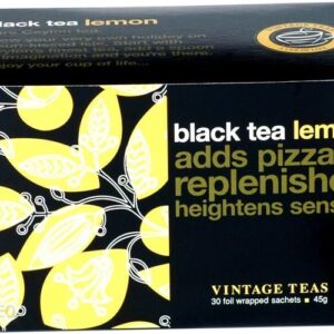 Vintage Teas Czarna herbata z aromatem cytryny 30x1