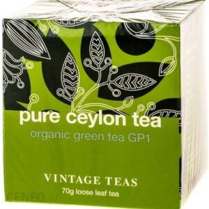 Vintage Teas Pure Ceylon Organic Green Tea Gp1 70G