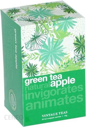 Vintage Teas zielona herbata z aromatem jabłka 30x1