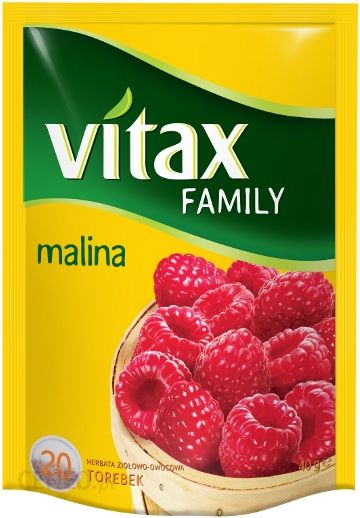 VITAX 20x2g Family Malina Herbata ekspresowa