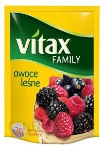 Vitax Herbata ekspresowa Family Owoce leśne