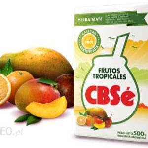 Yerba Mate Cbse Frutos Tropicales (Mango Marakuja Papaja Pomarańcza) 500G