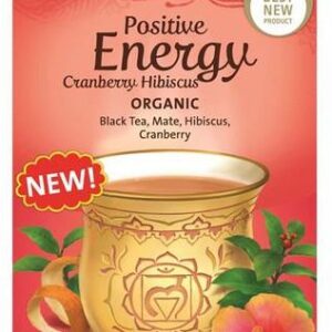 Yogi tea herbata pozytywna energia żurawinowo-hibiskusowa bio ekspresowa 17x1