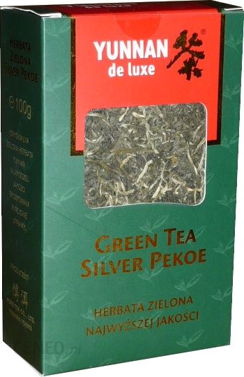 YUNNAN herbata liściasta de lux zielona Silver Pekoe 100g.